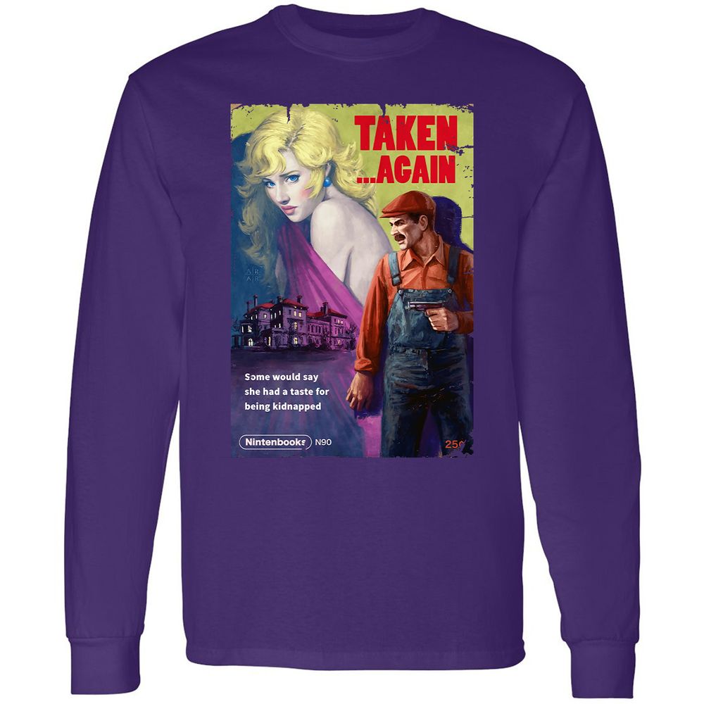 Long Sleeve T-Shirt - 3BU3SF9N - Purple - 13