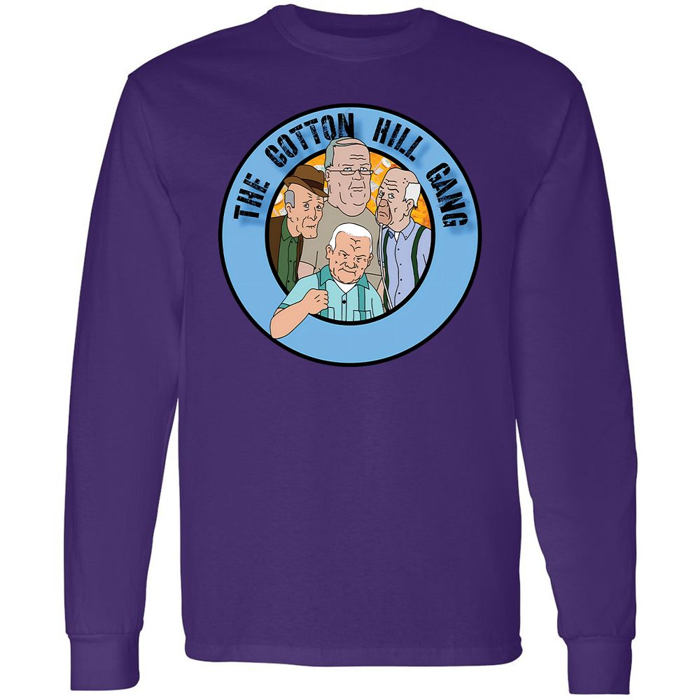 Long Sleeve T-Shirt - QD92LR68 - Purple - 13