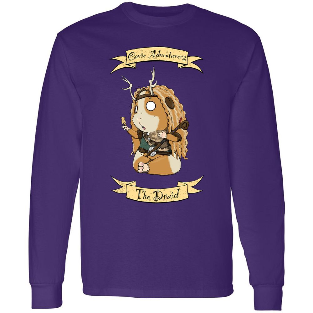 Long Sleeve T-Shirt - G4QG2K9D - Purple - 13