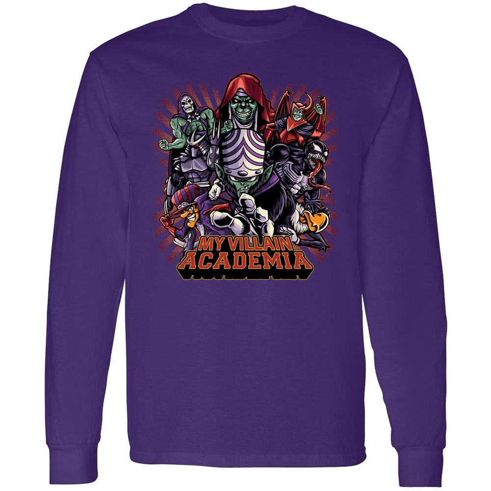 Long Sleeve T-Shirt - 7KYDWEK4 - Purple - 13