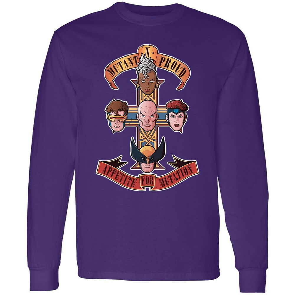 Long Sleeve T-Shirt - WKC78AQE - Purple - 13