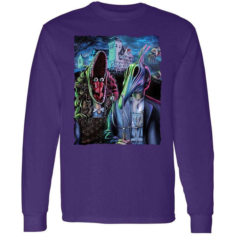 Long Sleeve T-Shirt - 225YDFCZ - Purple - 13