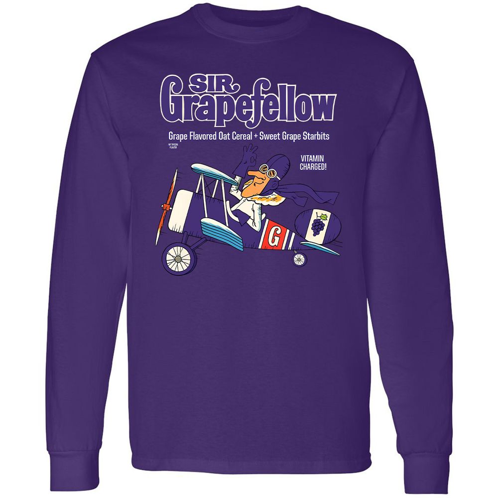 Long Sleeve T-Shirt - Y33ZJUBB - Purple - 13