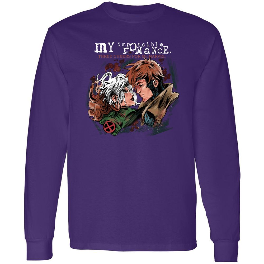 Long Sleeve T-Shirt - PSKEQJTZ - Purple - 13