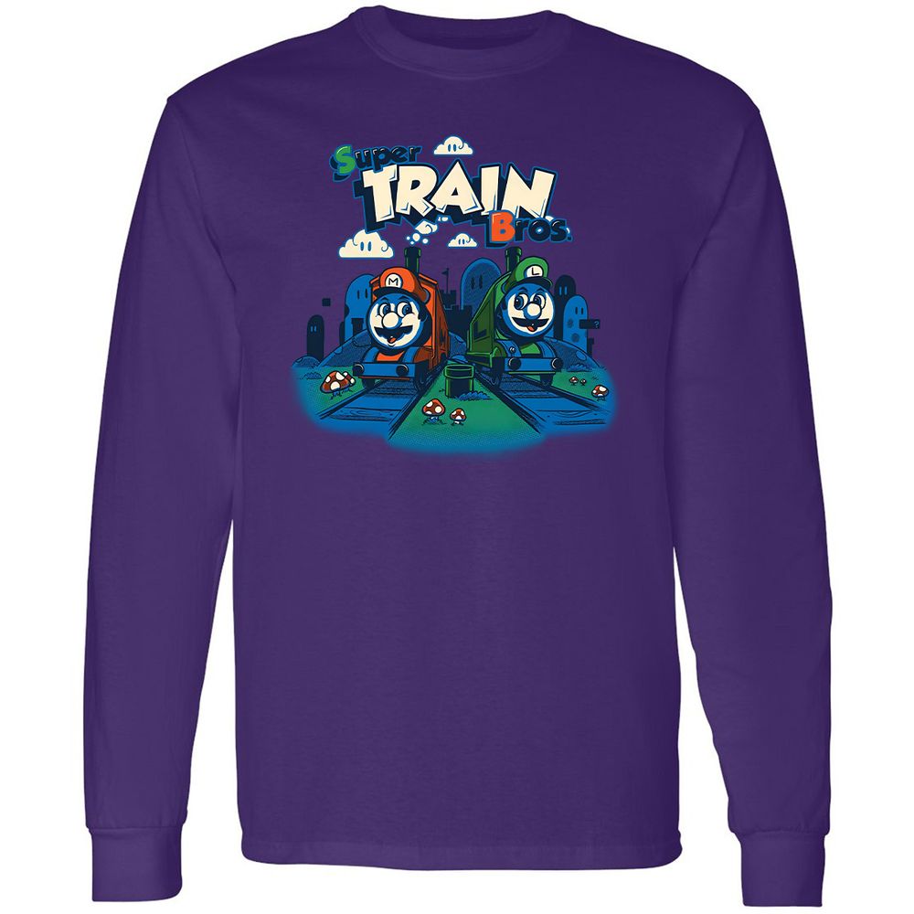 Long Sleeve T-Shirt - KDYV6632 - Purple - 13