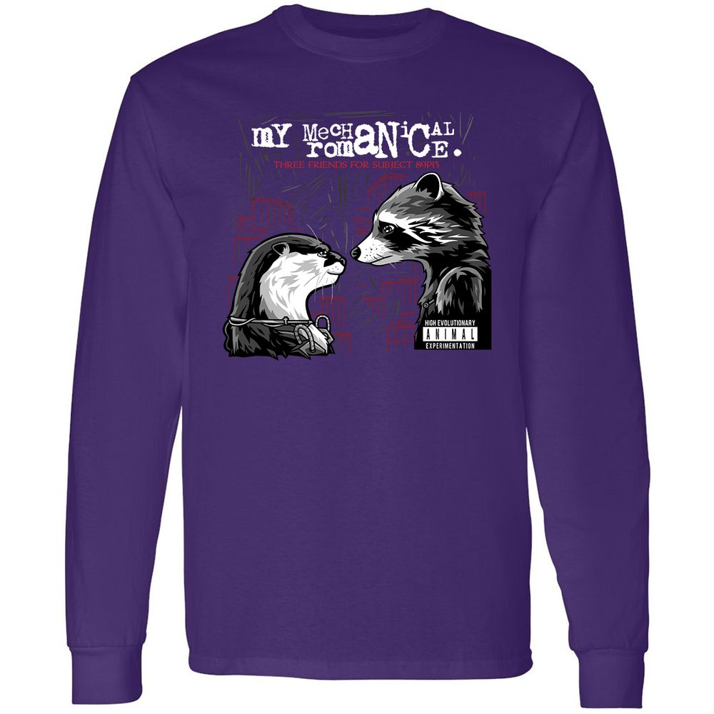 Long Sleeve T-Shirt - 5VX2FQ2U - Purple - 13