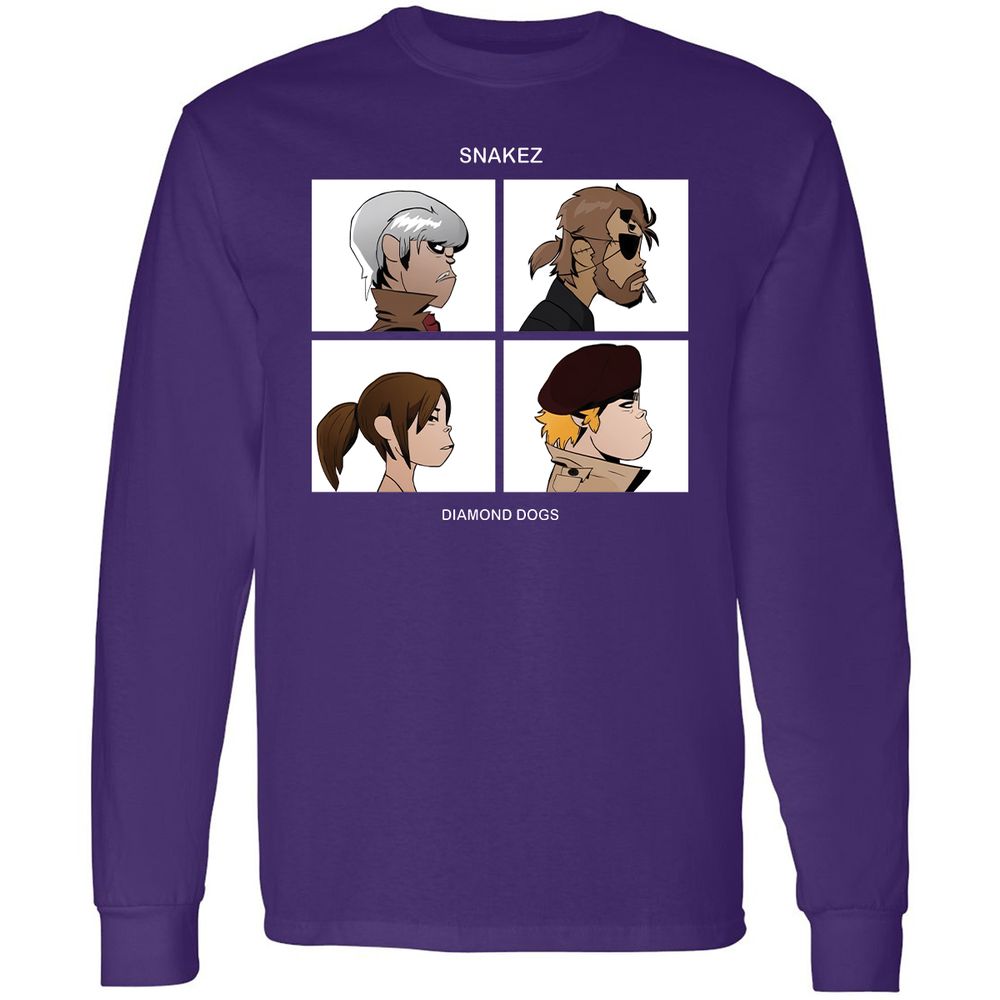 Long Sleeve T-Shirt - TRDF92TV - Purple - 13
