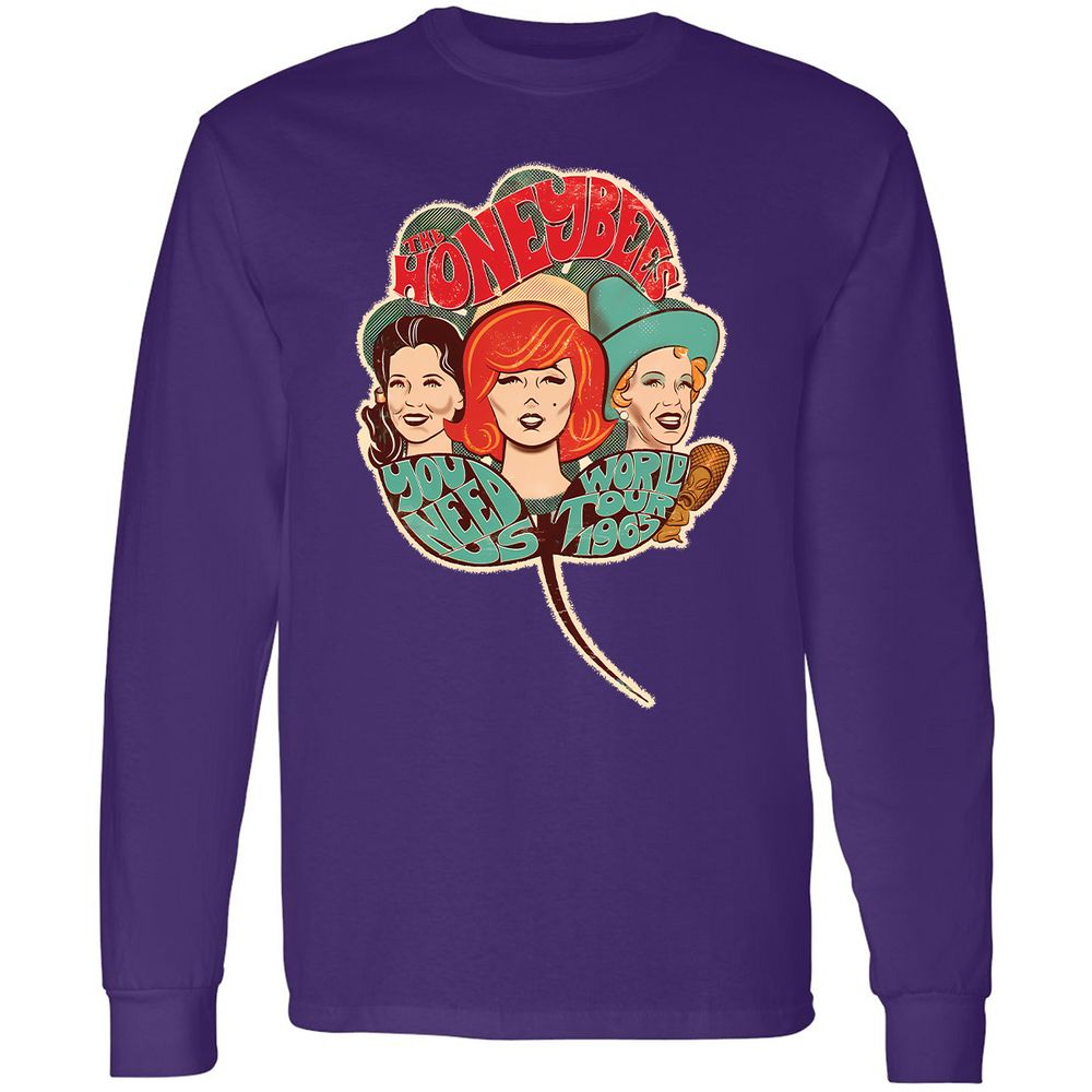 Long Sleeve T-Shirt - JBNWB3KH - Purple - 13
