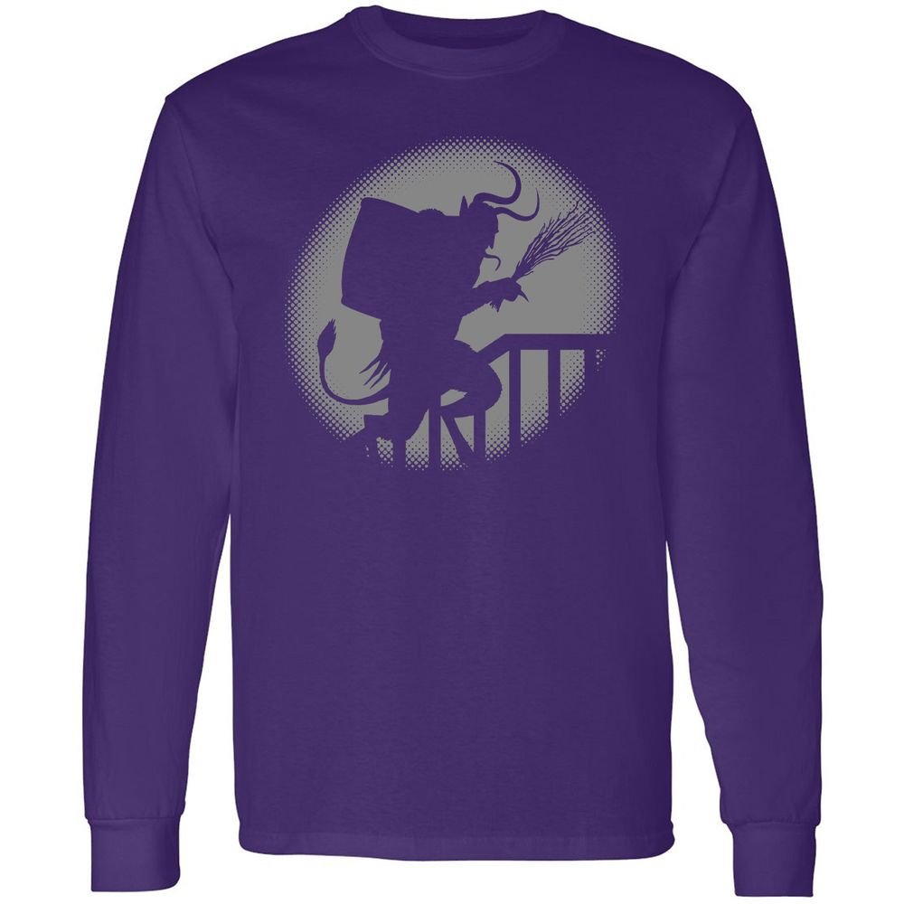 Long Sleeve T-Shirt - 3AVSU4D8 - Purple - 13