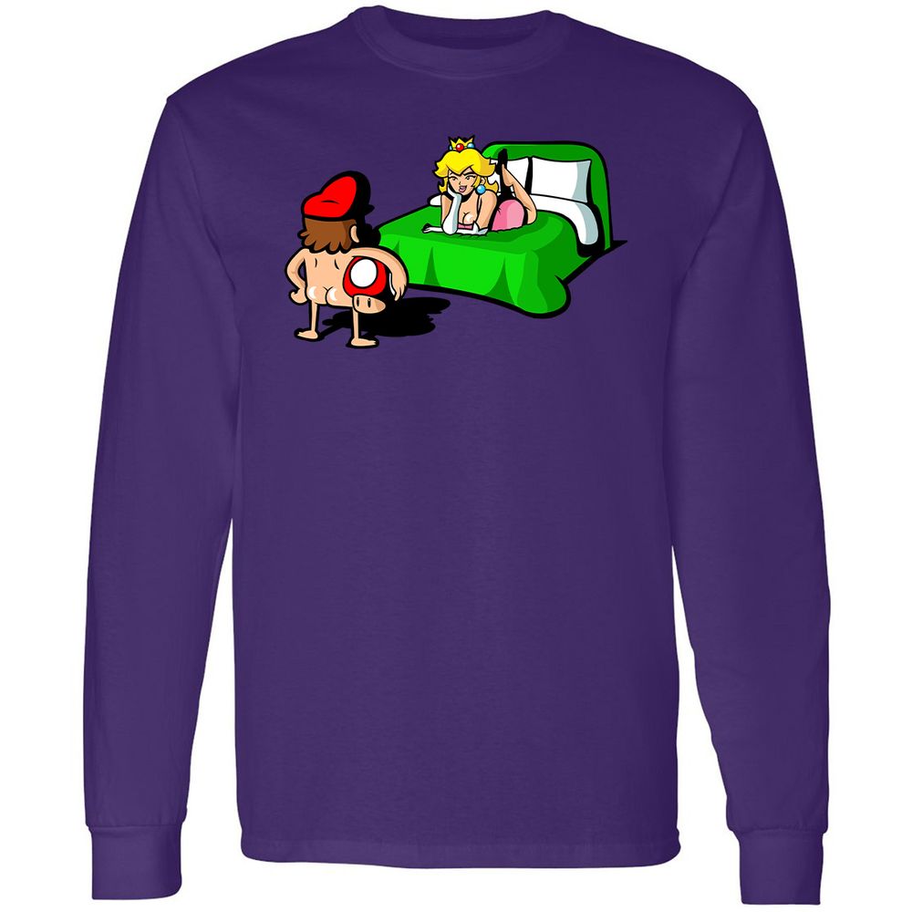 Long Sleeve T-Shirt - NYJ2XBKX - Purple - 13