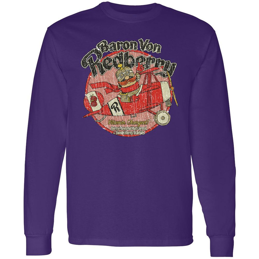 Long Sleeve T-Shirt - CTSHKN96 - Purple - 13