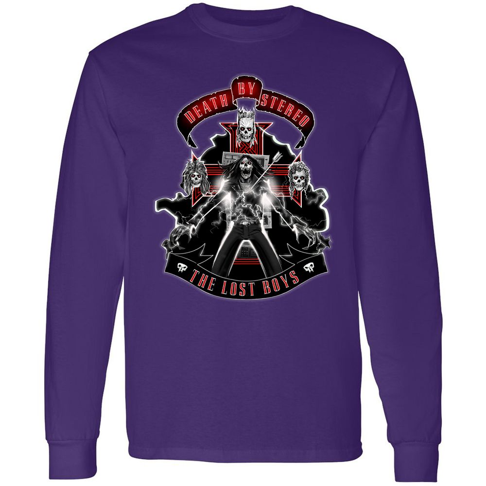 Long Sleeve T-Shirt - DLJYCZBD - Purple - 13