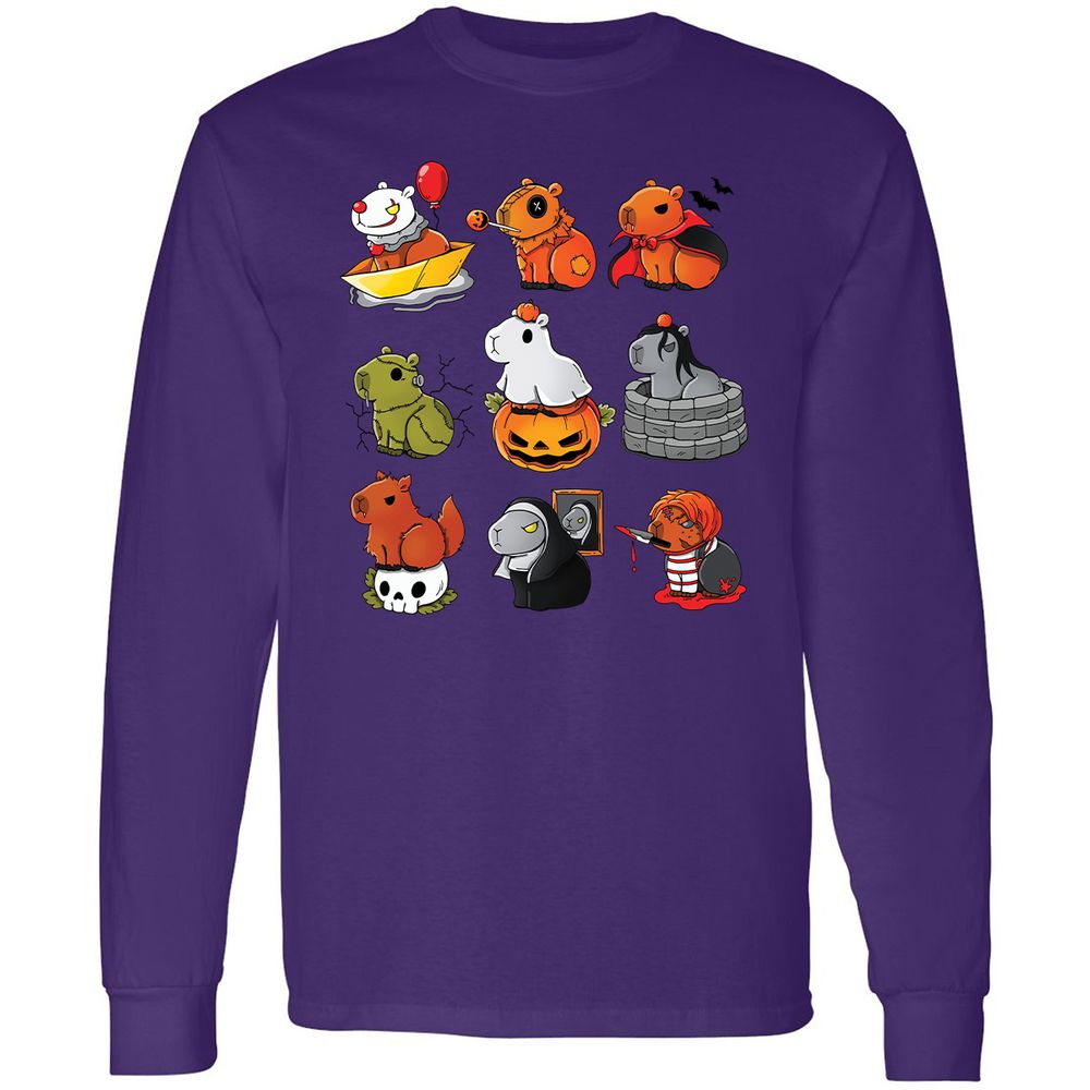 Long Sleeve T-Shirt - WPKRRE5L - Purple - 13