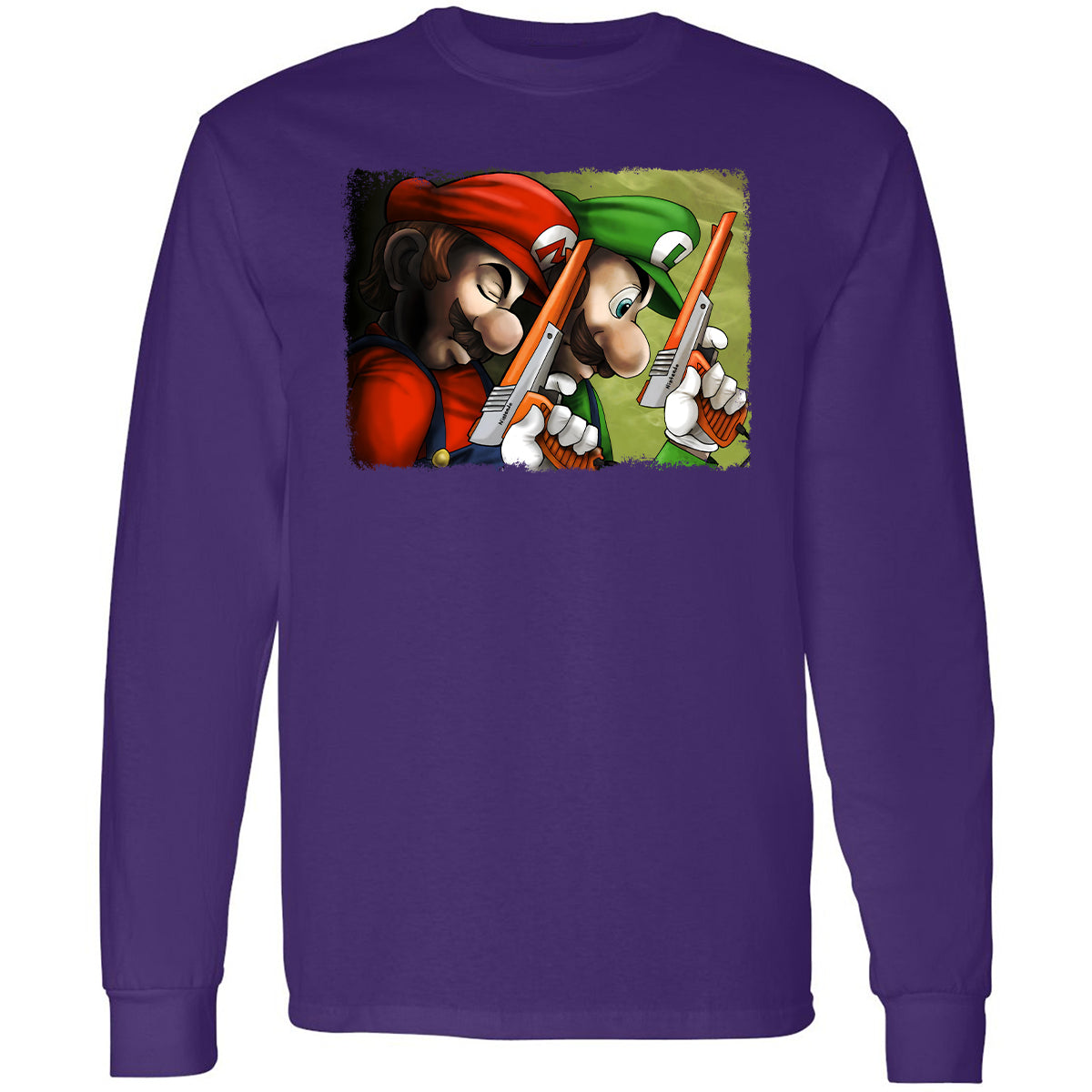 Long Sleeve T-Shirt - NJQF9JF5 - Purple - 13