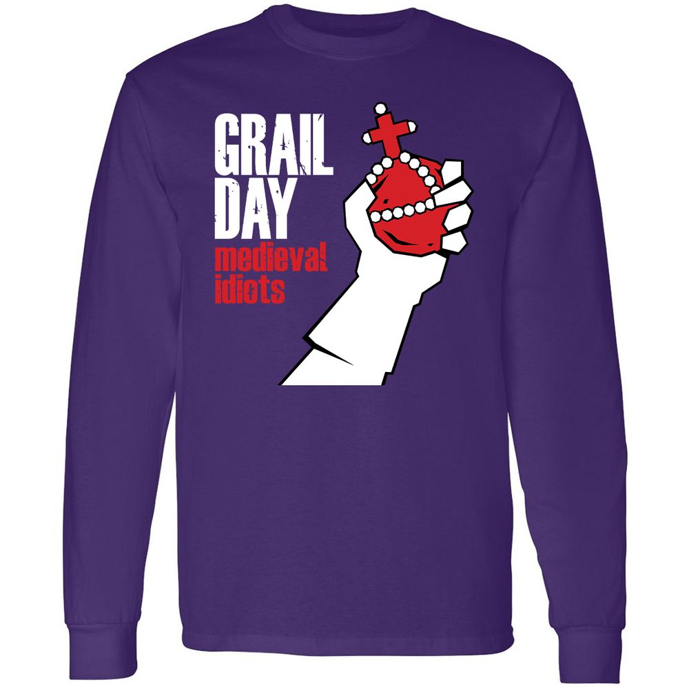 Long Sleeve T-Shirt - GFKMU6JW - Purple - 13