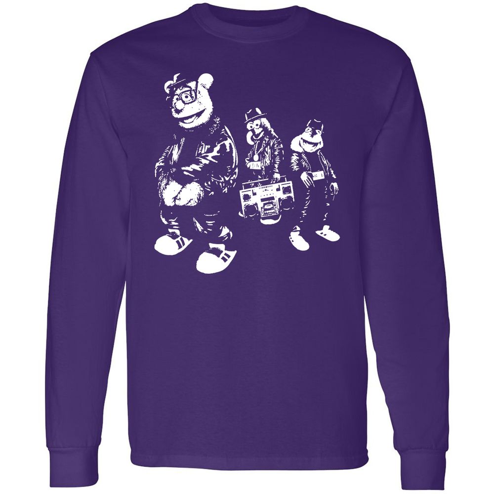 Long Sleeve T-Shirt - WFJQ81JY - Purple - 13