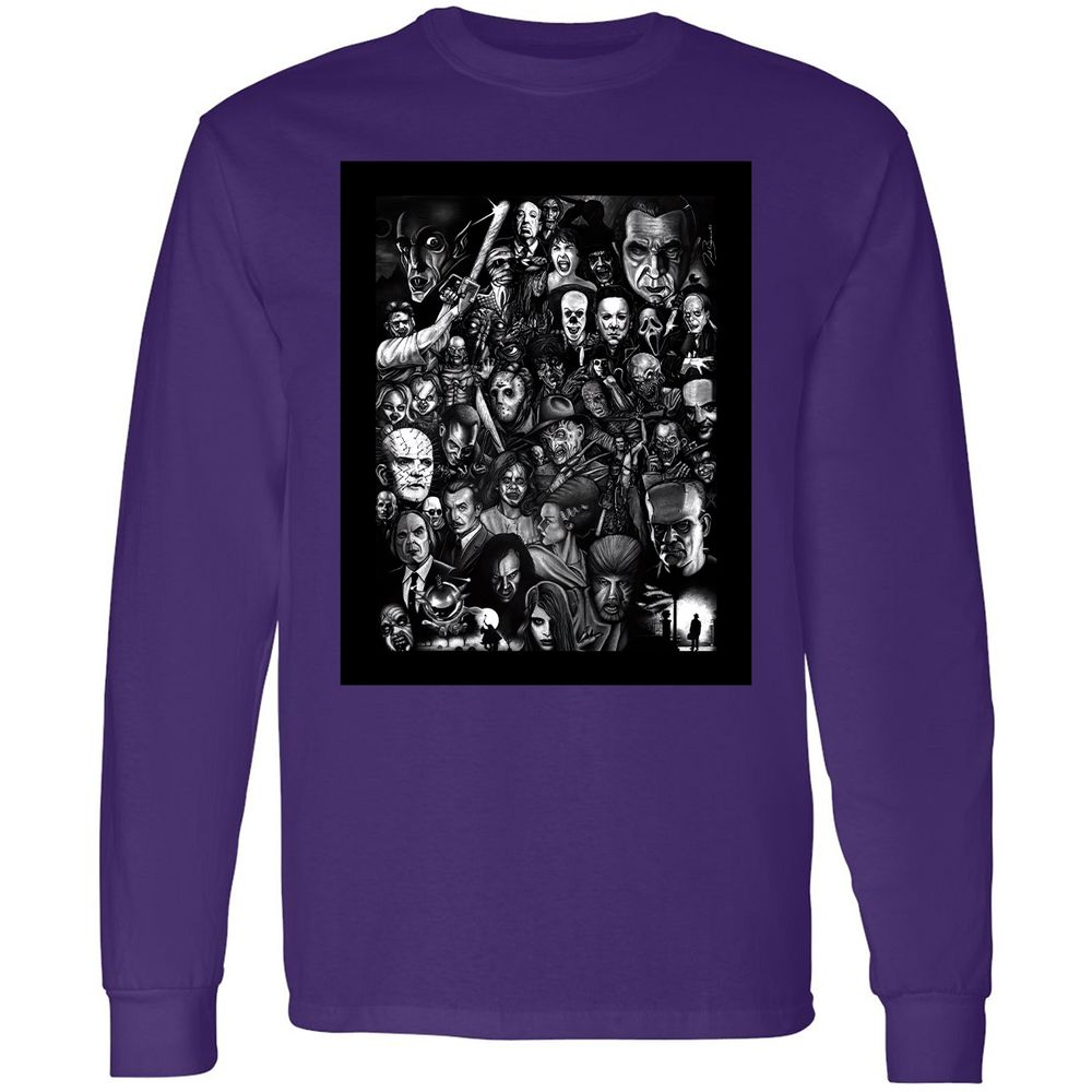 Long Sleeve T-Shirt - HPSJUGFW - Purple - 13