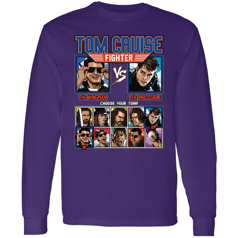 Long Sleeve T-Shirt - 3H9ZZ6NJ - Purple - 13