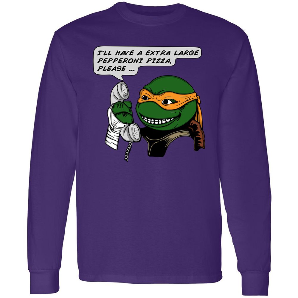 Long Sleeve T-Shirt - 7A8T357G - Purple - 13
