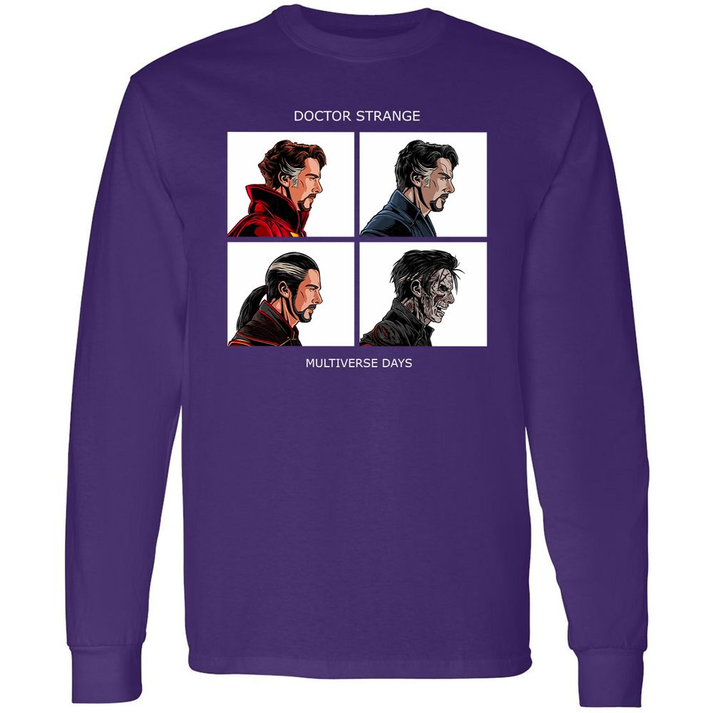 Long Sleeve T-Shirt - 4RS6JWJV - Purple - 13