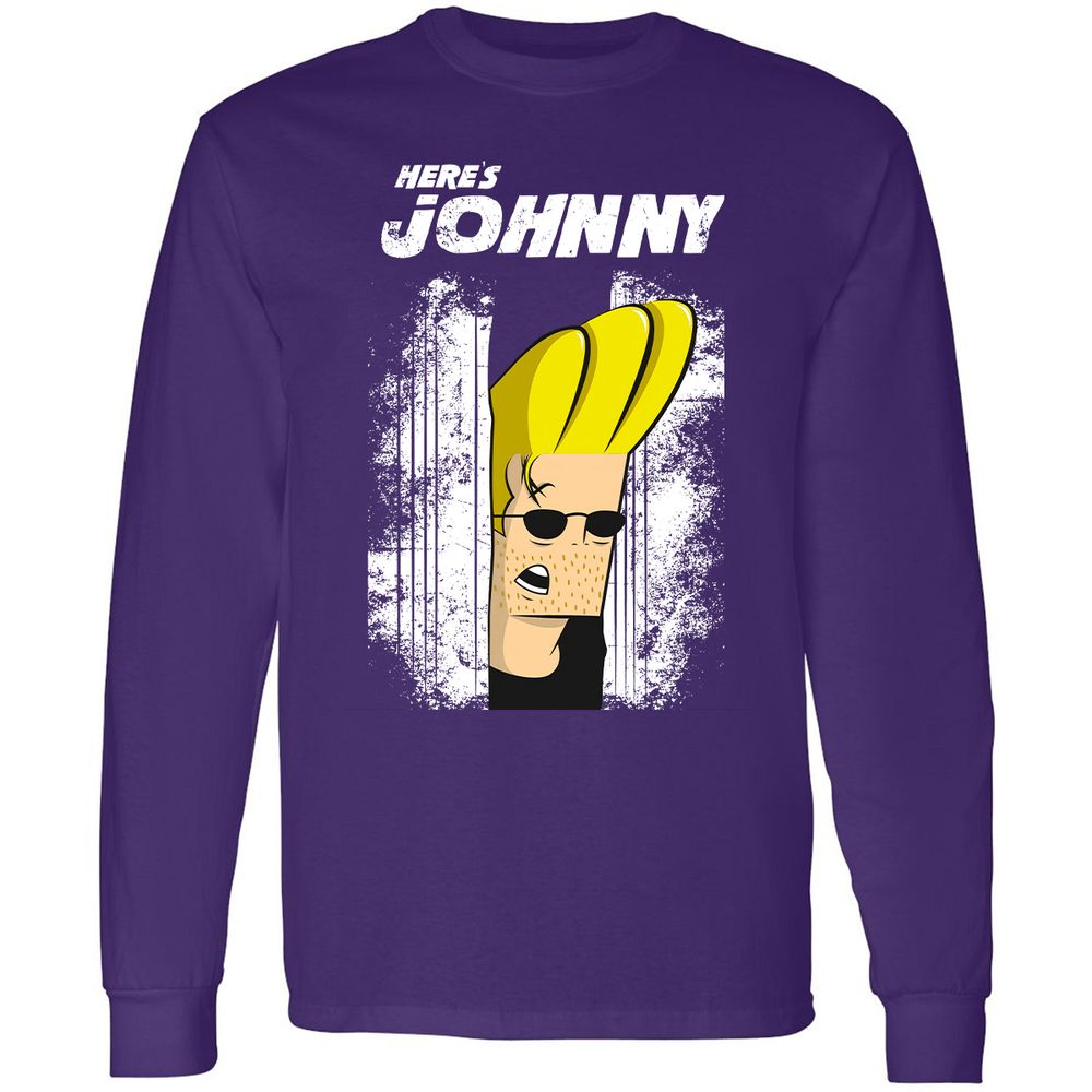 Long Sleeve T-Shirt - K9AWQBVX - Purple - 13