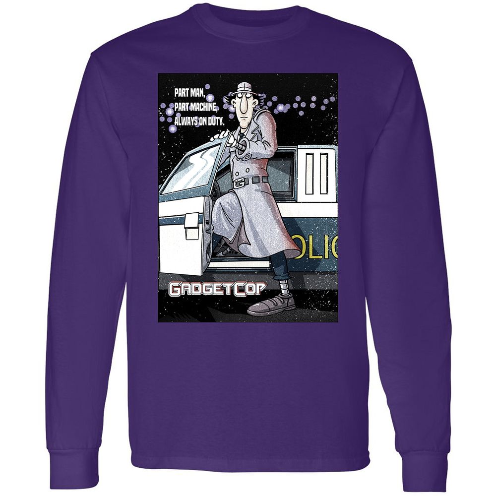 Long Sleeve T-Shirt - 5612Z86Z - Purple - 13