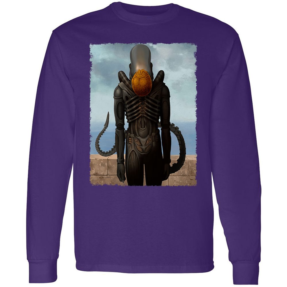 Long Sleeve T-Shirt - 9BQJ2ACC - Purple - 13