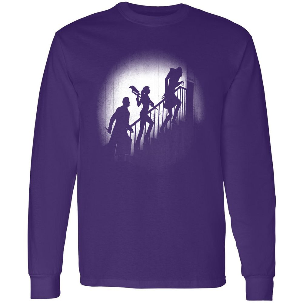 Long Sleeve T-Shirt - BTBF9G2L - Purple - 13