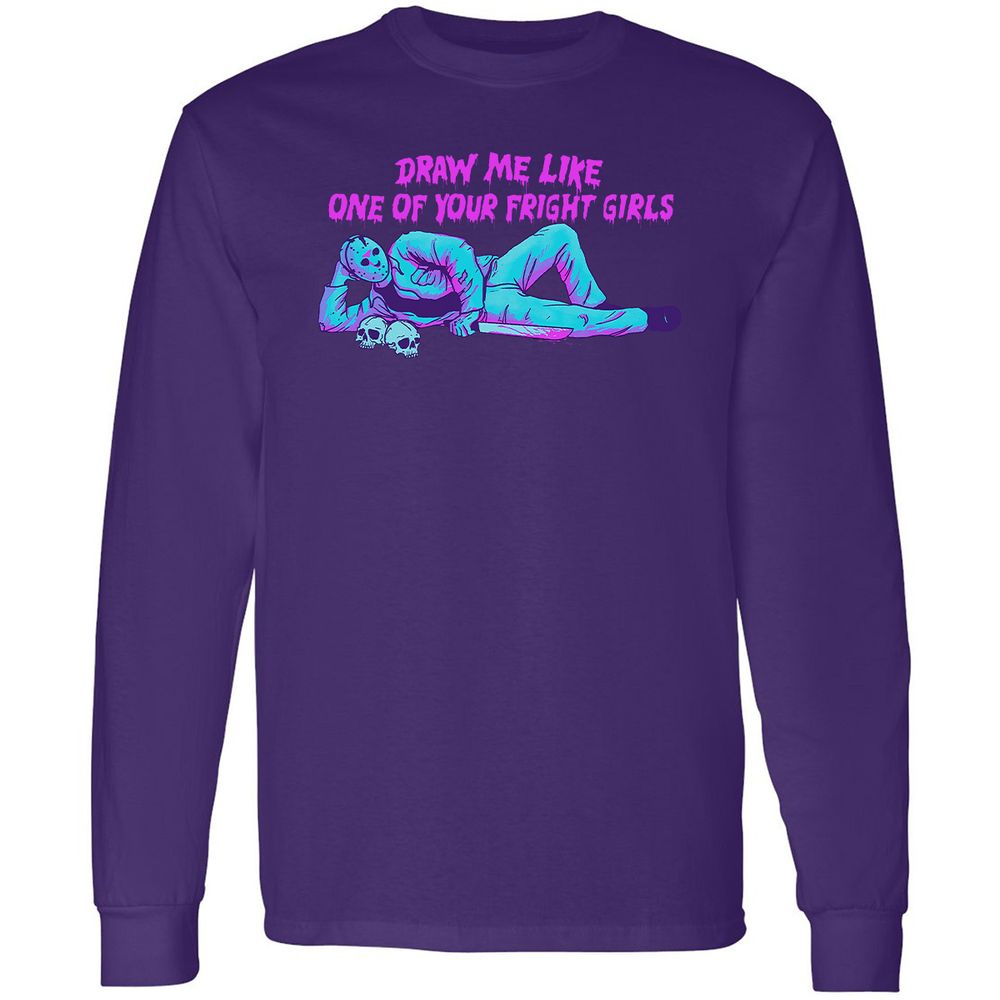Long Sleeve T-Shirt - SGPPKD75 - Purple - 13