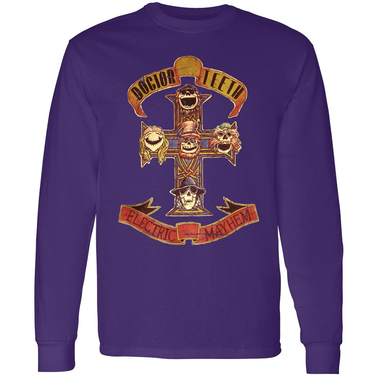 Long Sleeve T-Shirt - DJVMB21W - Purple - 13