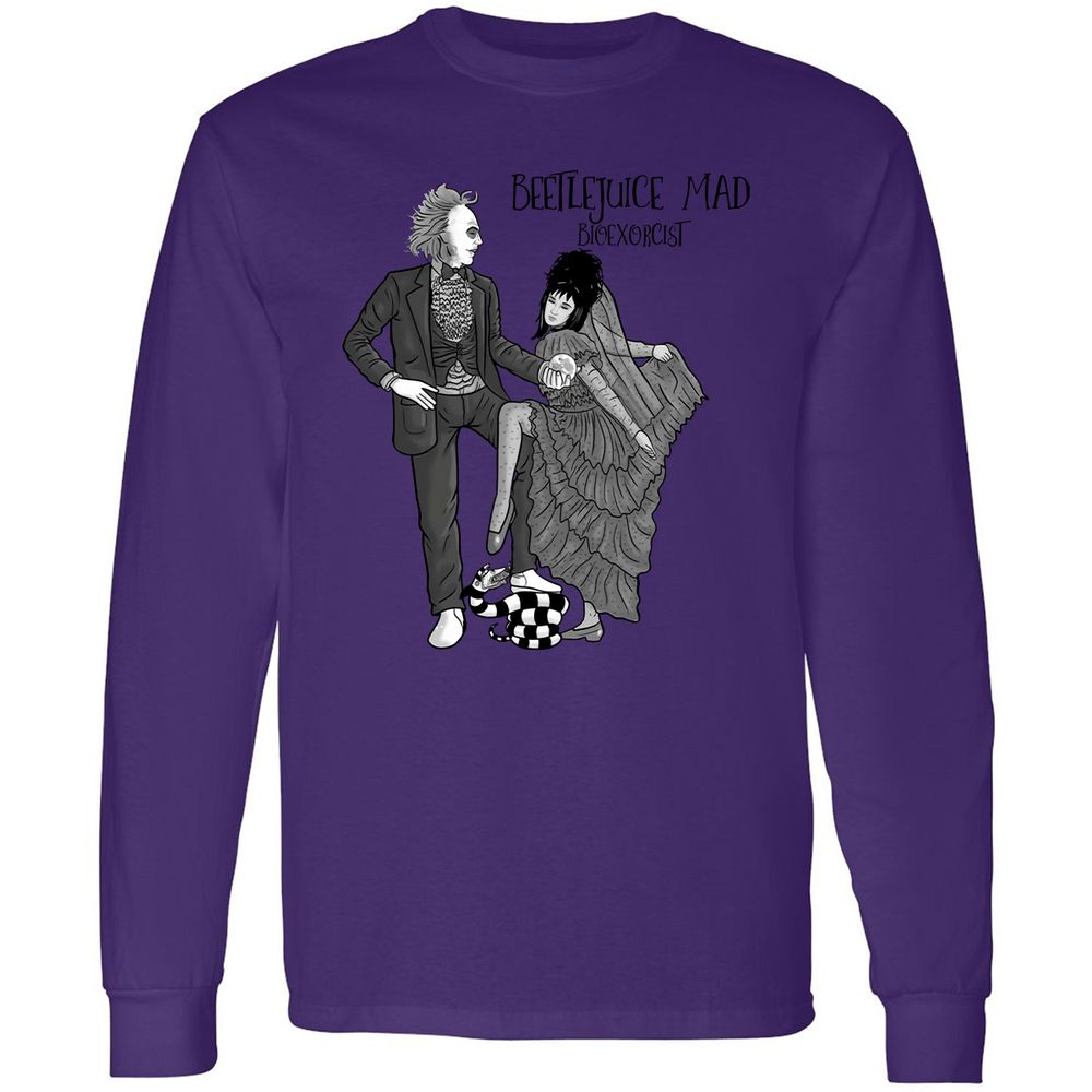 Long Sleeve T-Shirt - GD6YEDKZ - Purple - 13