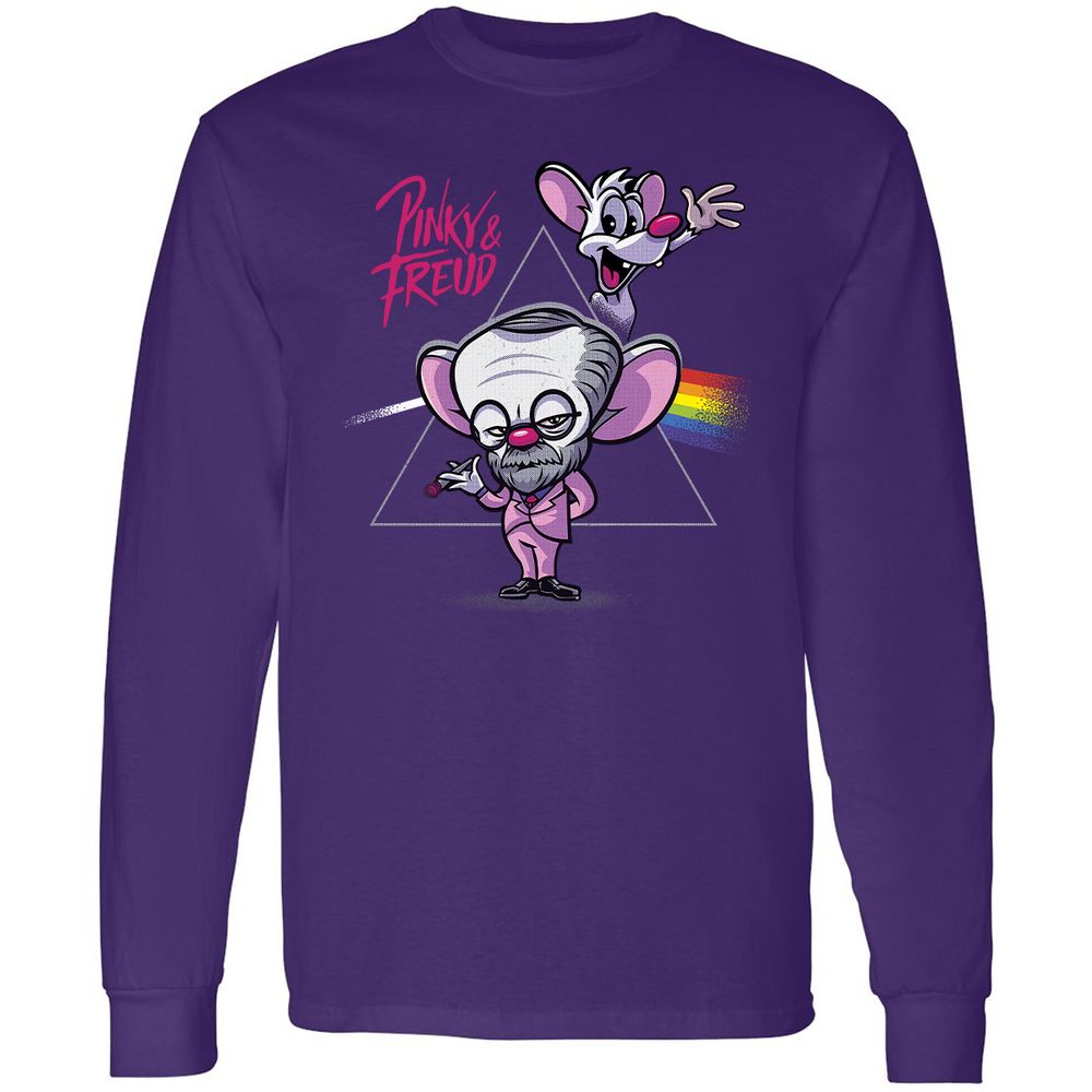 Long Sleeve T-Shirt - 2DCVNUV7 - Purple - 13