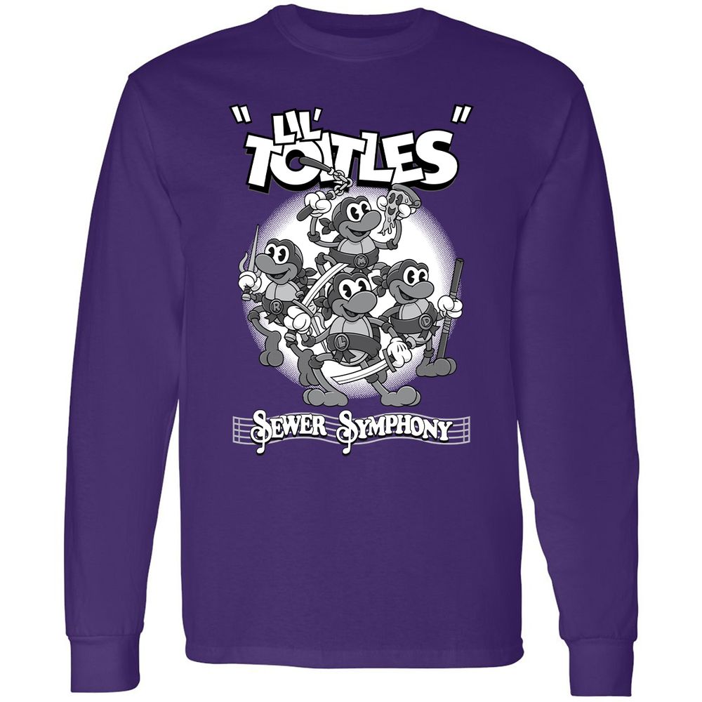 Long Sleeve T-Shirt - 7ZAPM49Y - Purple - 13