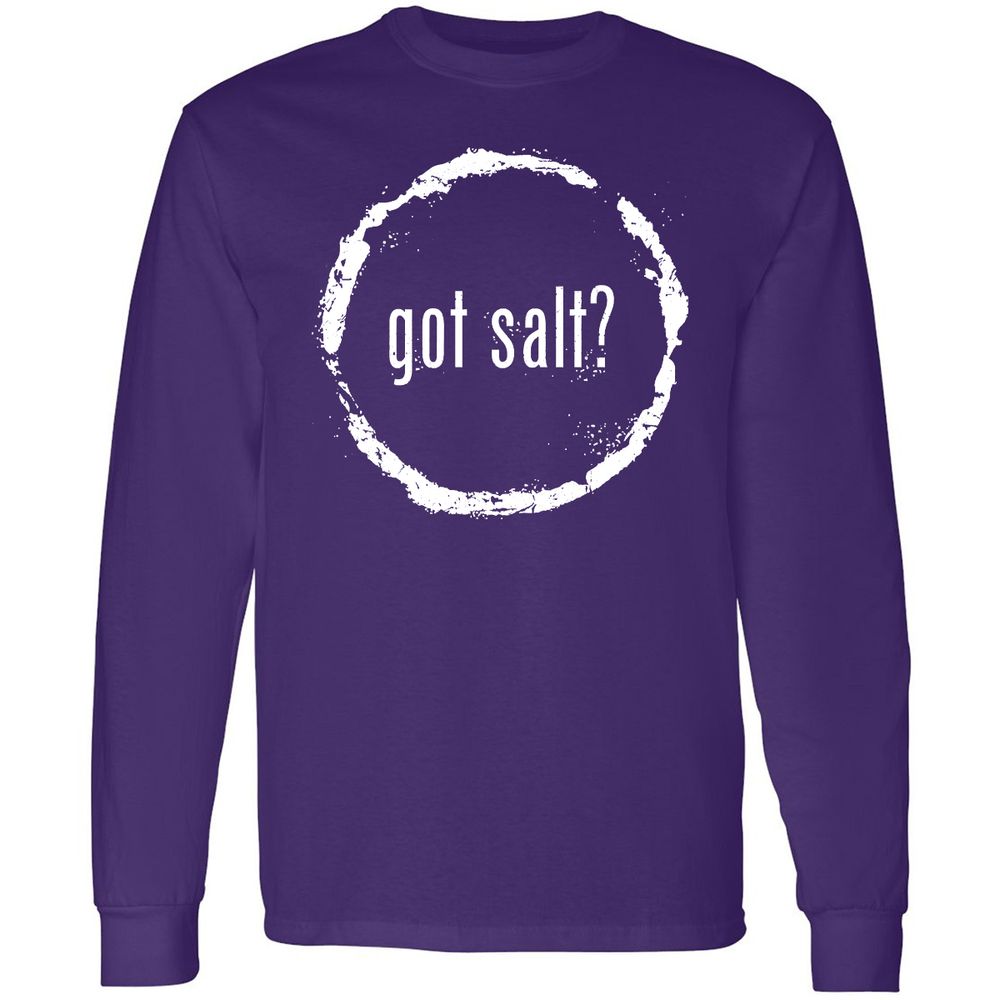 Long Sleeve T-Shirt - LBZPVRQ3 - Purple - 13