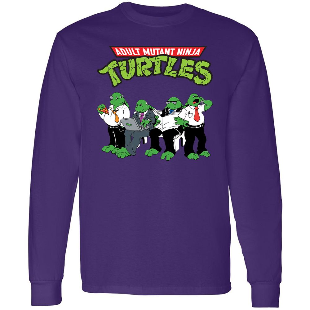 Long Sleeve T-Shirt - BANAX1GP - Purple - 13