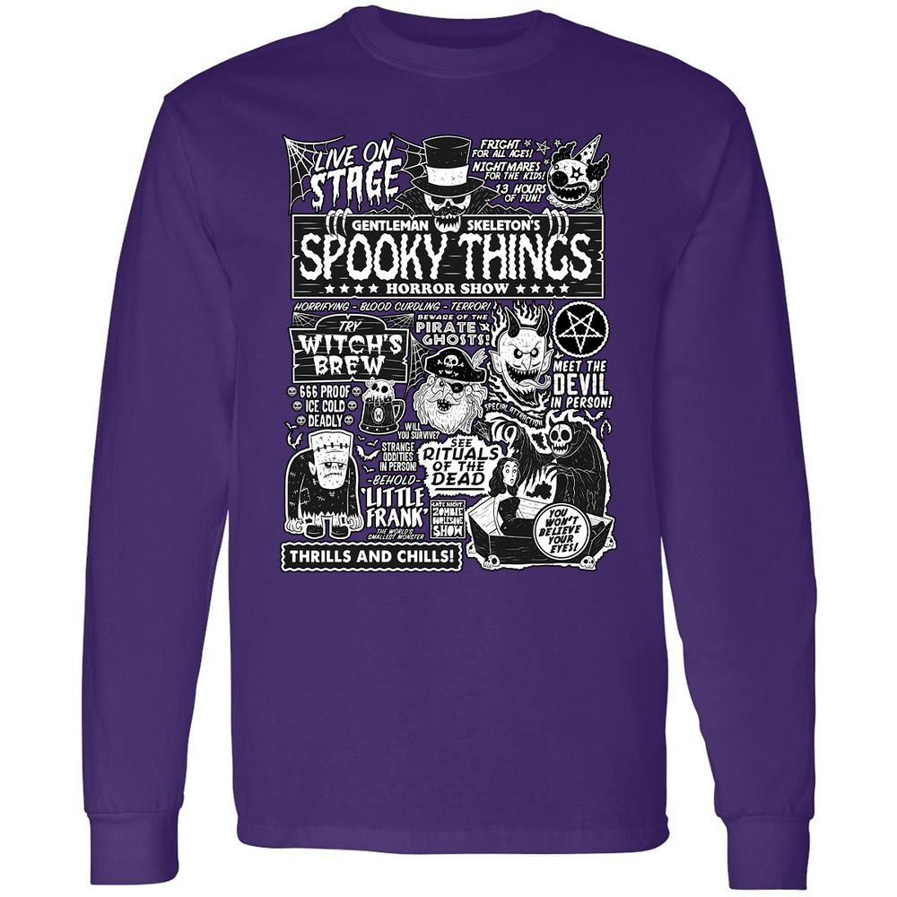 Long Sleeve T-Shirt - P1VR3SFB - Purple - 13