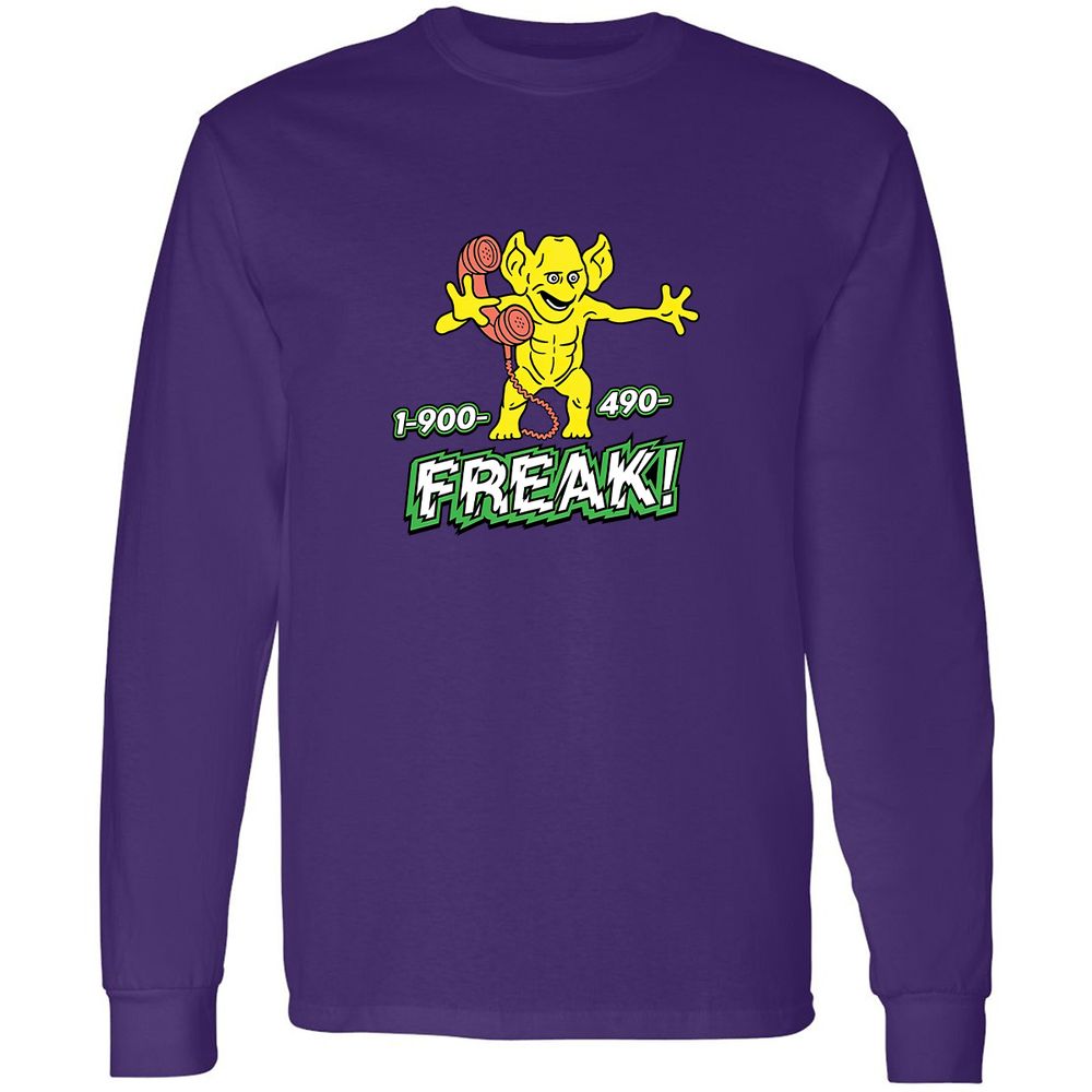 Long Sleeve T-Shirt - 7Z8Z8KL3 - Purple - 13