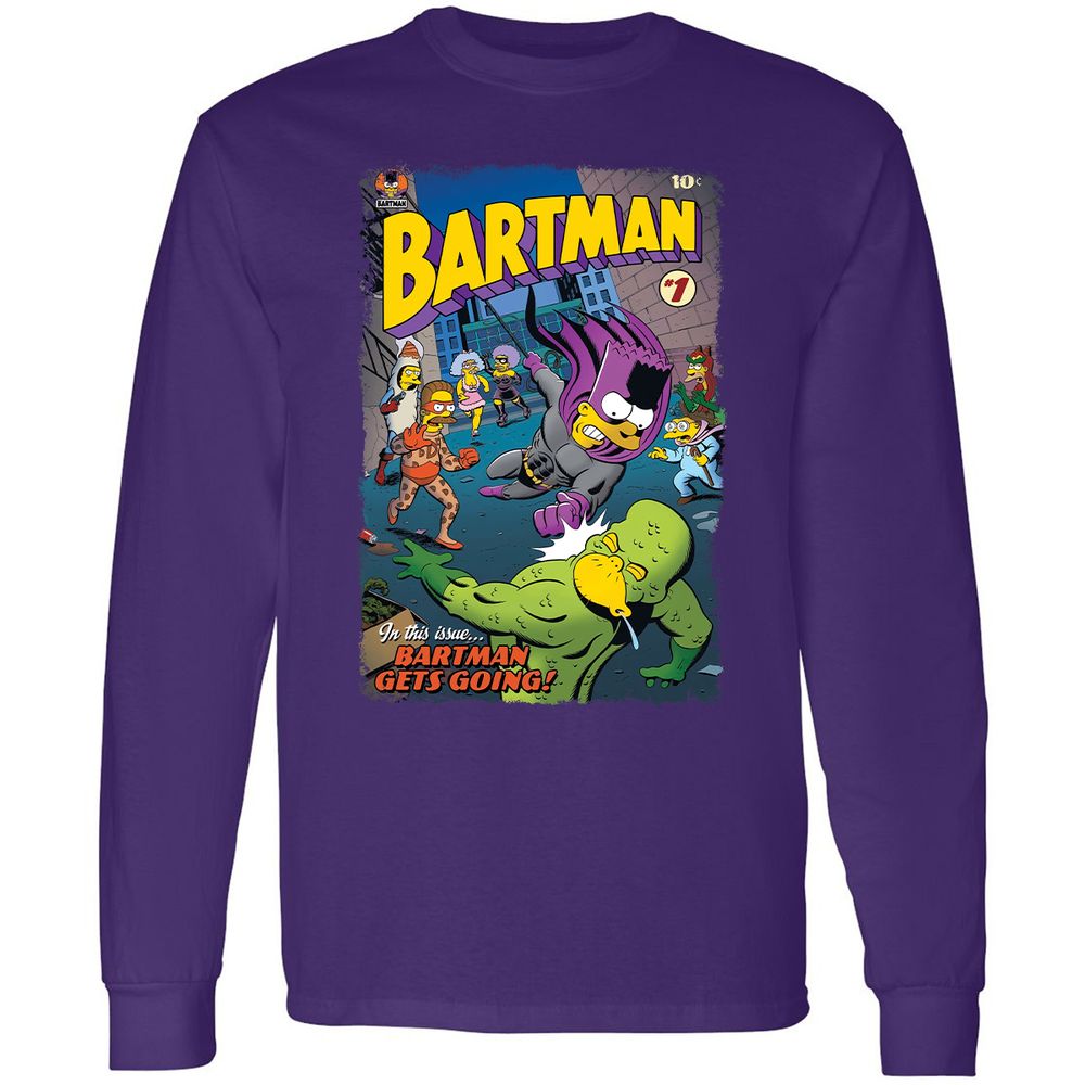 Long Sleeve T-Shirt - 6V74Q9UE - Purple - 13