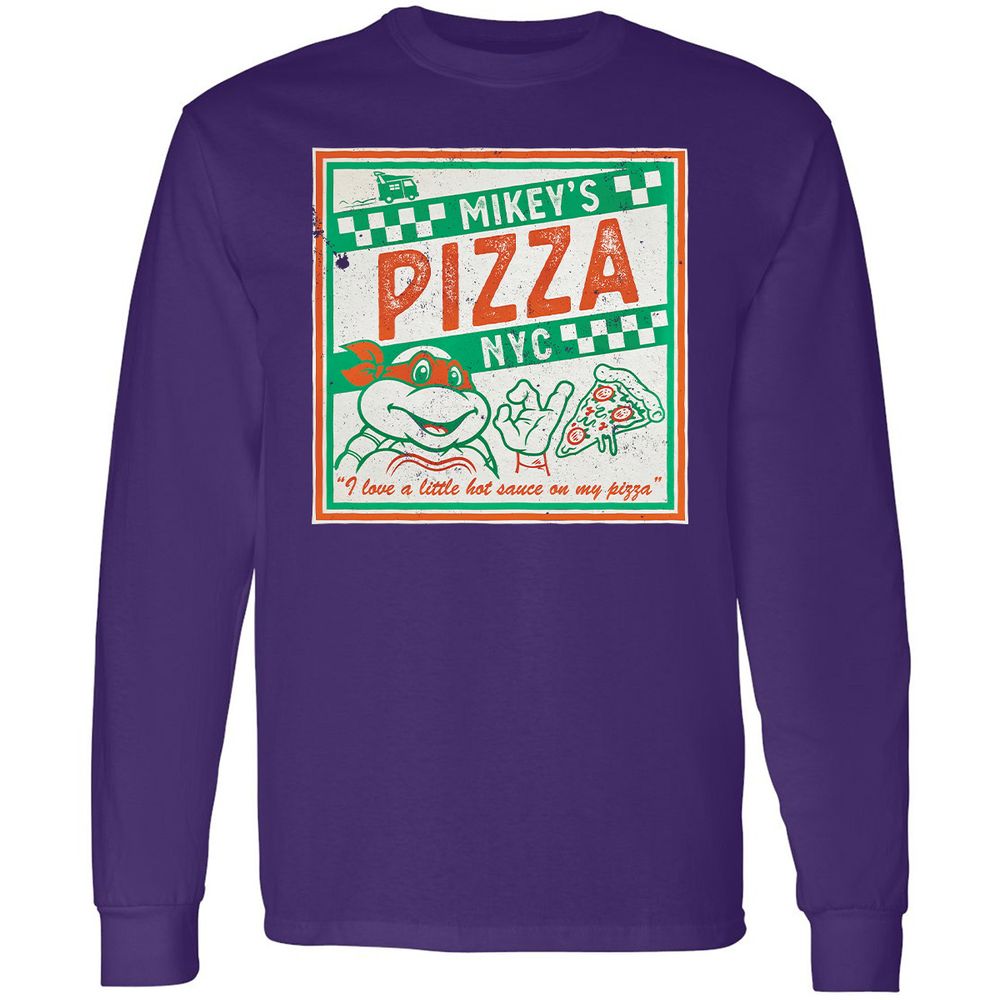 Long Sleeve T-Shirt - QAPTPJNL - Purple - 13