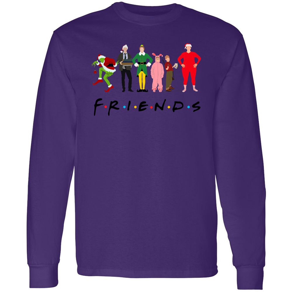 Long Sleeve T-Shirt - JGZ4BSTB - Purple - 13