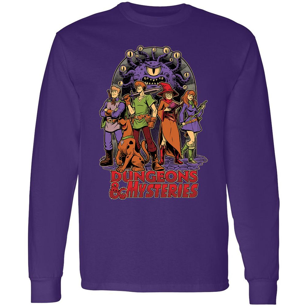 Long Sleeve T-Shirt - 4YF9QE5W - Purple - 13