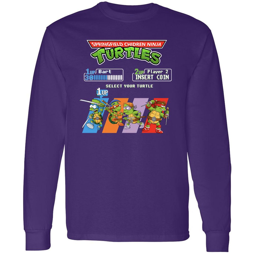 Long Sleeve T-Shirt - UCZ1AJDD - Purple - 13