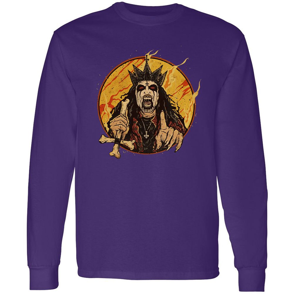 Long Sleeve T-Shirt - GGP1SCNP - Purple - 13