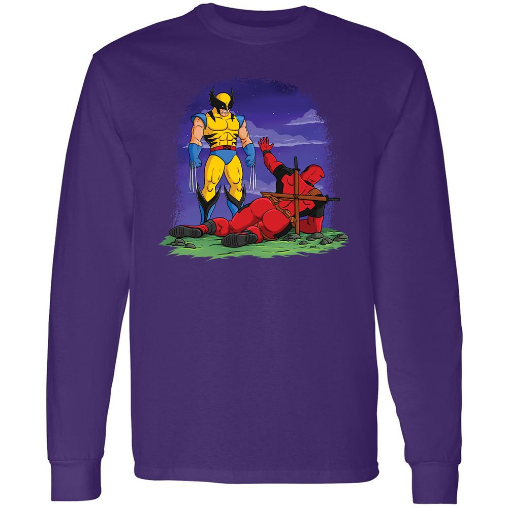 Long Sleeve T-Shirt - 7RQDDS41 - Purple - 13