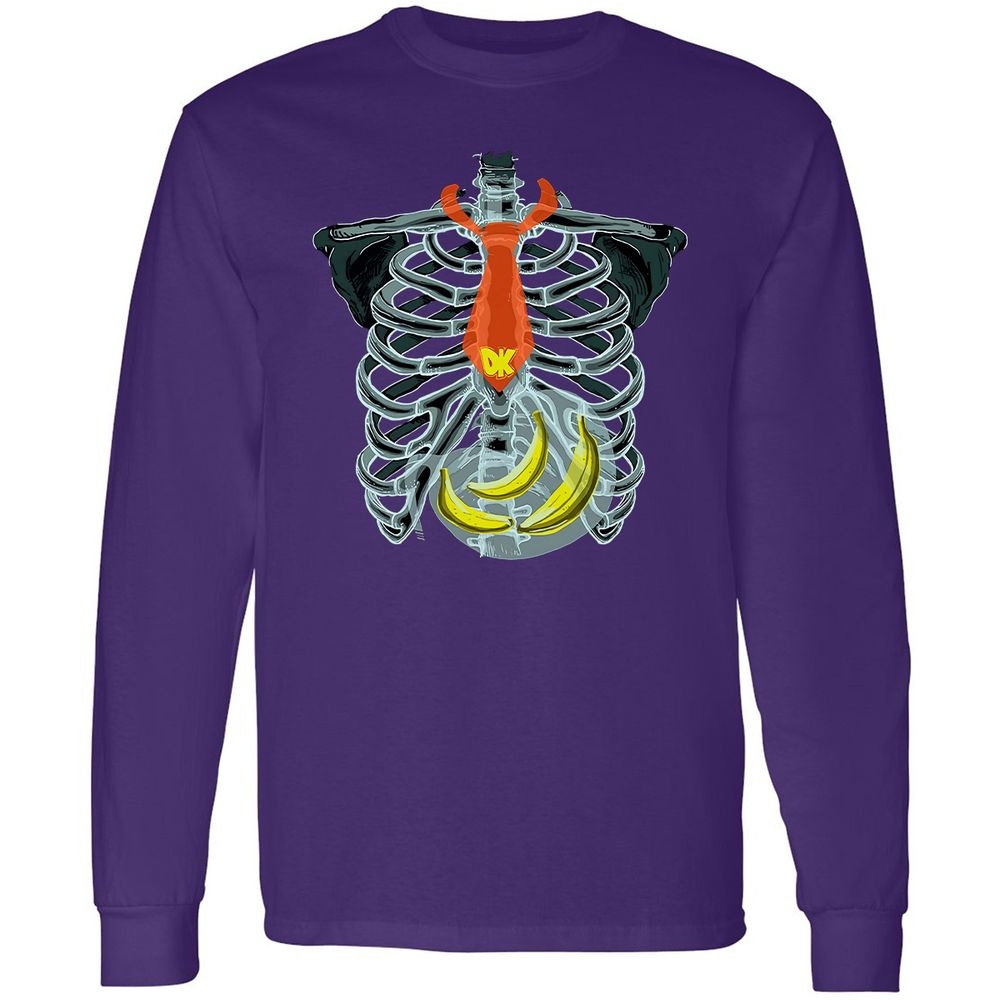 Long Sleeve T-Shirt - MCYR76Q4 - Purple - 13