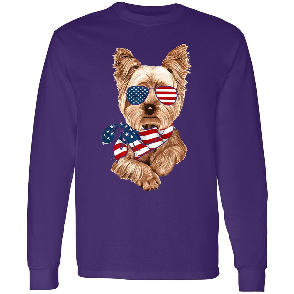 Long Sleeve T-Shirt - 5JKV4VP4 - Purple - 13
