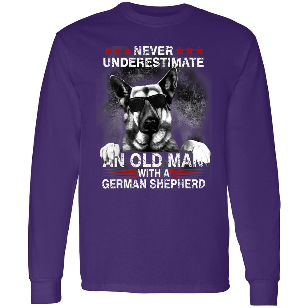 Long Sleeve T-Shirt - Z4V6BKNJ - Purple - 13
