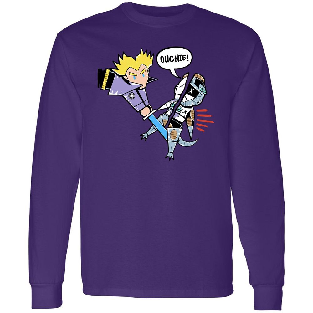 Long Sleeve T-Shirt - A5FFDEP6 - Purple - 13