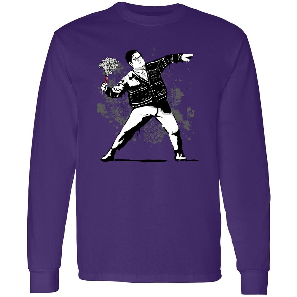 Long Sleeve T-Shirt - 7RWSM3B7 - Purple - 13