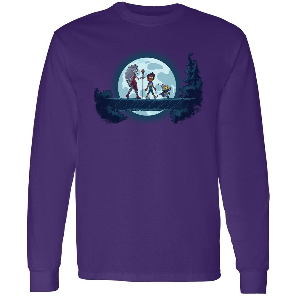Long Sleeve T-Shirt - Y9UA2YHA - Purple - 13